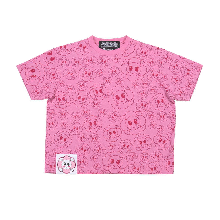 Boxy T-Shirt Pink