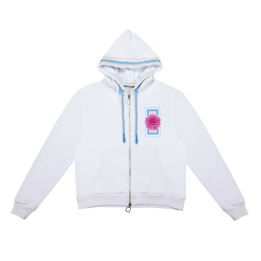 White hoodie