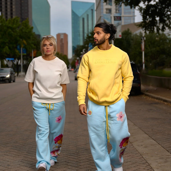Blue Sweatpants