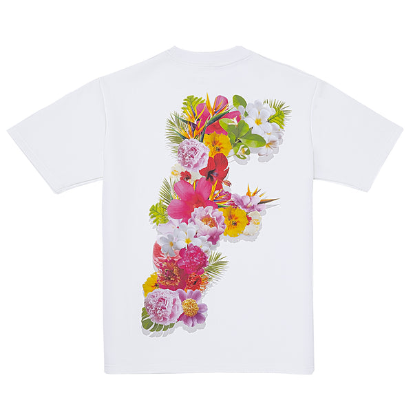 White floral T-shirt