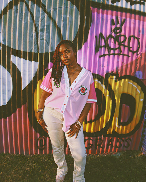 Baseball Jersey Pink