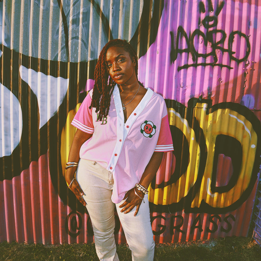 Baseball Jersey Pink