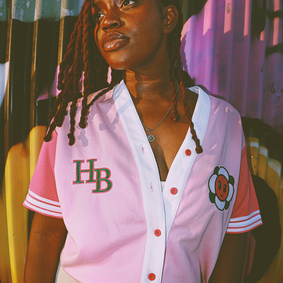 Baseball Jersey Pink