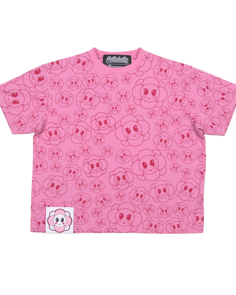 Boxy T-Shirt Pink